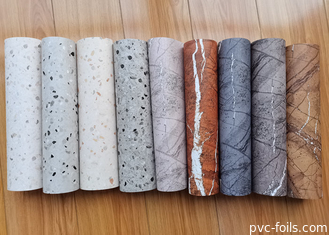 輝く大理石デザイン PVC装飾フィルム 掃除機家具カバー用