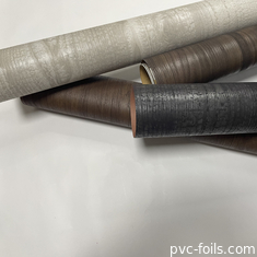 0.14mm 耐久性のあるPVC 木質 凸版フィルム 防水 装飾用ラミネートシート 家具 家具 家庭装飾