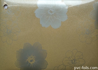 花は自己接着ポリ塩化ビニールのフィルム0.15mm 0.2mmの食器棚を印刷した