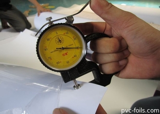 木工業ポリ塩化ビニールの膜のフィルムの固体白い300ミクロン