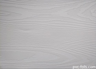 ドア ポリ塩化ビニールの膜ホイルのフィルムの製造業者は深く白い浮彫りにした