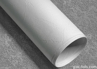 MDF ドードカバーのための固い色のエムボスされたPVC装飾用ホイルロール