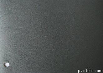 黒い色の無光沢の終わりポリ塩化ビニールの家具ホイルは抵抗力がある傷付ける
