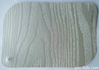 ドアのための木製の穀物ポリ塩化ビニールの膜ホイルは0.25mmを浮彫りにした