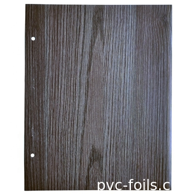 ROHSポリ塩化ビニールの装飾的なフィルム木穀物の接着剤0.07mm-0.25mmの厚さ