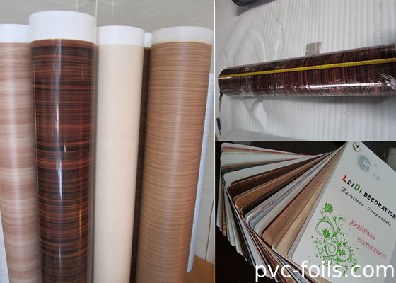 MDFラミネーション PVC 装飾フィルム 建築用材料 50m-500m 長さ