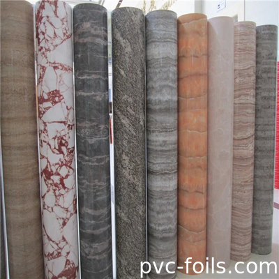マルブル効果印刷 PVC 装飾フィルムと包装 ロール 建設用