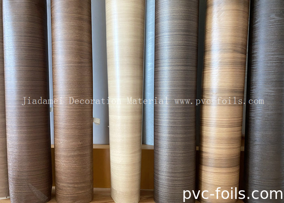 0.18mm ゴールデンオーク 木材 穀物 PVC 家具 フィルム プラスチック プロファイル 包装