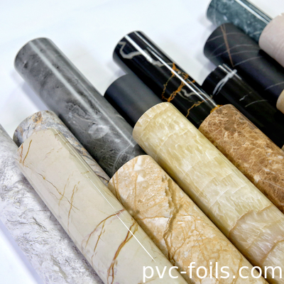 マルブル効果 PVC デコレーションフィルム ロール 家具用 カウンタータップ 防水