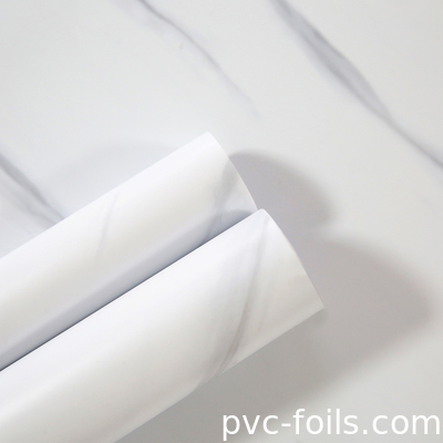 パーソナライズされた大理石デザイン PVC家具 ロープロール lamination と包装のために