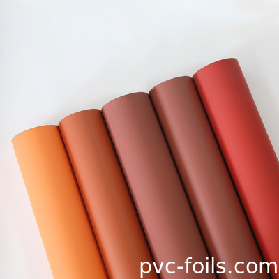 スーパーマット PVC 装飾フィルム キッチン ドアのカスタム カラー ソフトタッチ