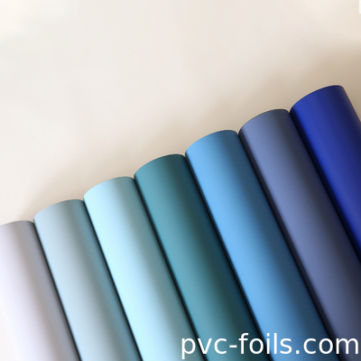 モノカラーPVC 装飾用ホイルロール キャビネット ドアの膜圧縮用