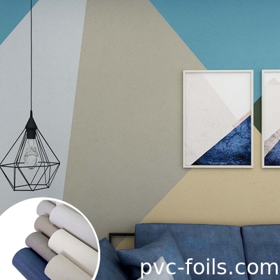 インテリア表面のための超マットアンチ指紋PVC装飾用フィルム