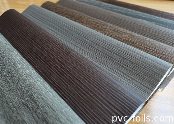超マット木材の穀物PVCフィルム キャビネットと家具の装飾用