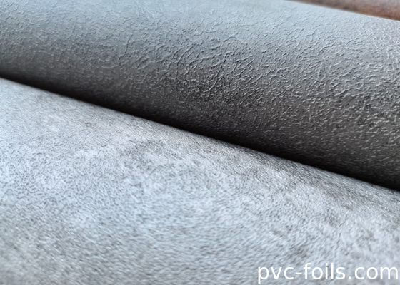 グレーセメント質感 PVC 装飾フィルム インテリア壁パネル用