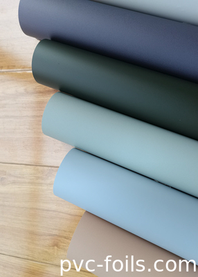マット表面 PVC 装飾フィルム 耐久性 耐水性