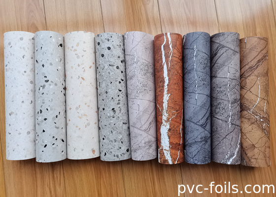 輝く大理石デザイン PVC装飾フィルム 掃除機家具カバー用
