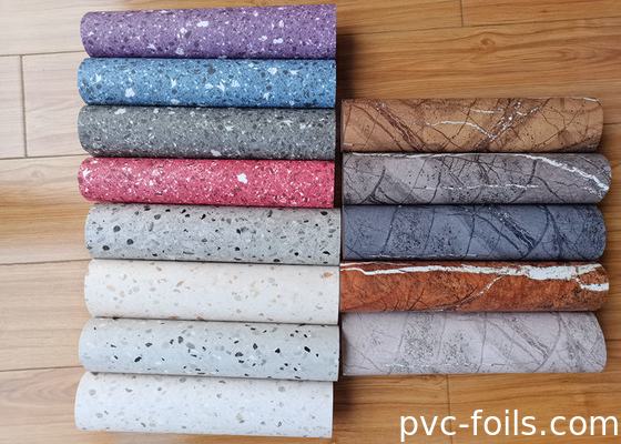 輝く大理石デザイン PVC装飾フィルム 掃除機家具カバー用