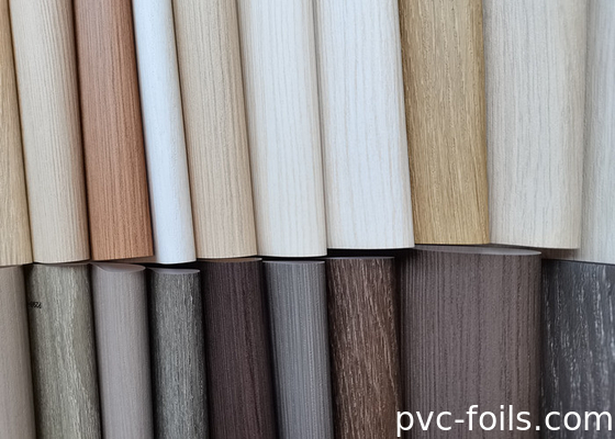 WPCパネルとプロファイル包装のための超マット木質PVC装飾フィルム