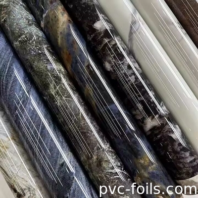 2025 マルブル効果 PVCラミネーションフィルム キャビネット ドアとPVCシート