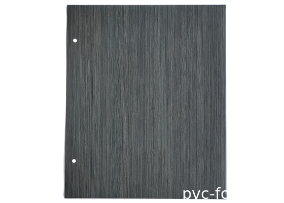ブラックウッド・グレーン・エムボスド PVC 装飾用フィルム MDF キャビネット ドア 掃除用膜プレス
