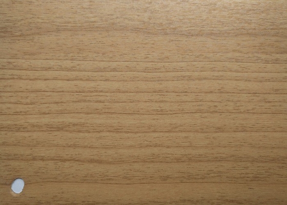 家具ホイル ポリ塩化ビニールのための木製の穀物のビニールのフィルムの自己接着装飾的なペーパー