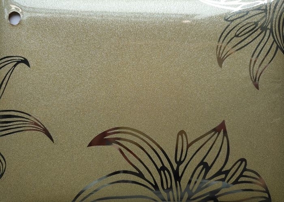 光沢がある花はキャビネット ドアのための自己接着ポリ塩化ビニールのフィルムの製造者を印刷した