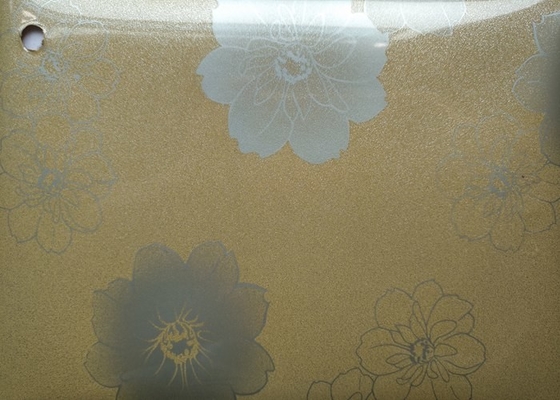 花は自己接着ポリ塩化ビニールのフィルム0.15mm 0.2mmの食器棚を印刷した