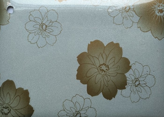 光沢がある花はキャビネット ドアのための自己接着ポリ塩化ビニールのフィルムの製造者を印刷した