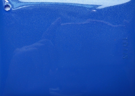 青いポリ塩化ビニールの自己接着フィルム90cmのキャビネットの装飾の高い光沢のある光沢がある