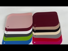 高光沢 浅灰色 PVC キャビネット フィルム 真空膜圧縮用